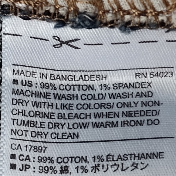 Banana Republic Women's Straight Leg Denim Blue Jeans | Size 27/4 - Picture 4 of 4